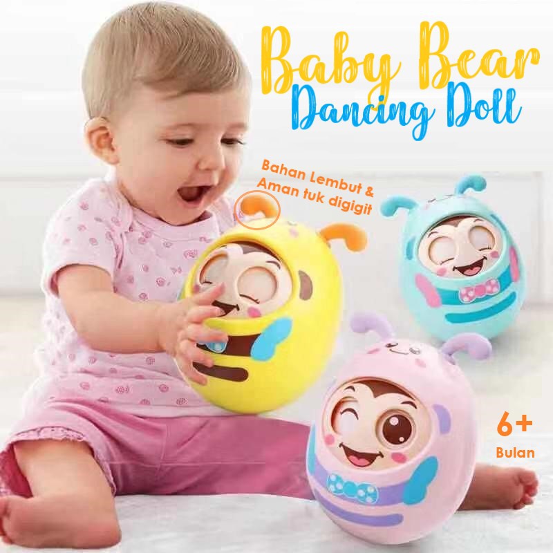  Mainan  Interaksi Bayi  Boneka Balita Mainan  Gigit 