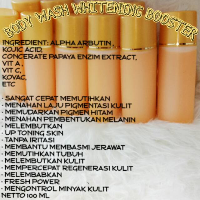Sabun Pemutih BODYWASH WHITENING BOOSTER