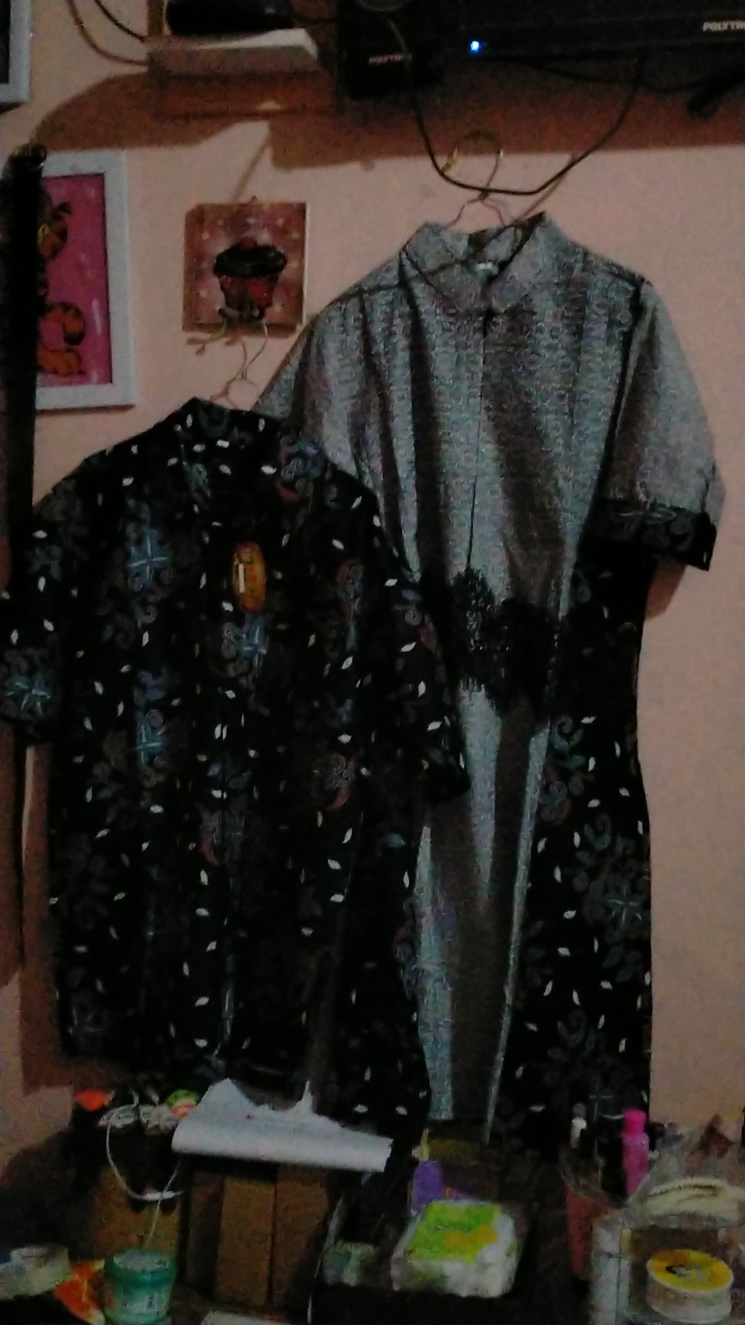 Couple Batik Wanita Dress Renda Anindya Katun Modern Motif Cewek Lolita Zipper Depan Premium