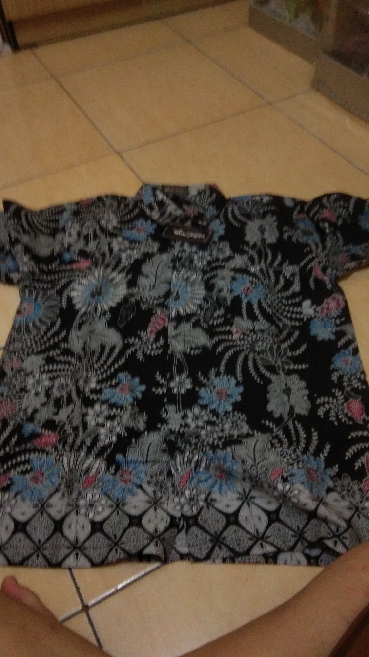 Size M L Xl Xxl Xxxl Bswart Batik Hrb026 Kenongo Hem Pendek Padi Pekalongan M L Xl Batik Pria Murah
