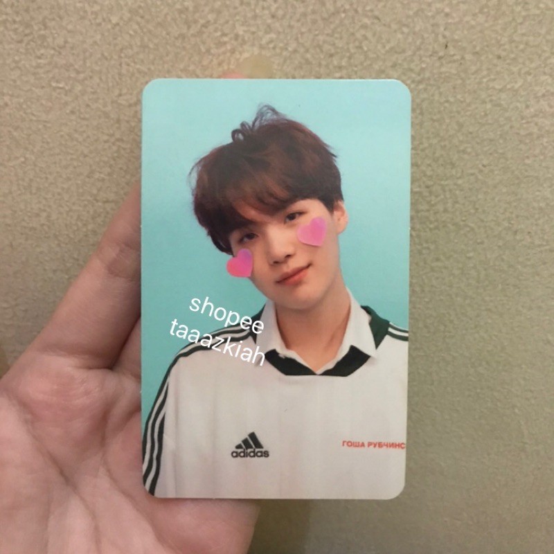 PC photocard BTS yoongi suga love yourself lys answer ver F. official (damaged)