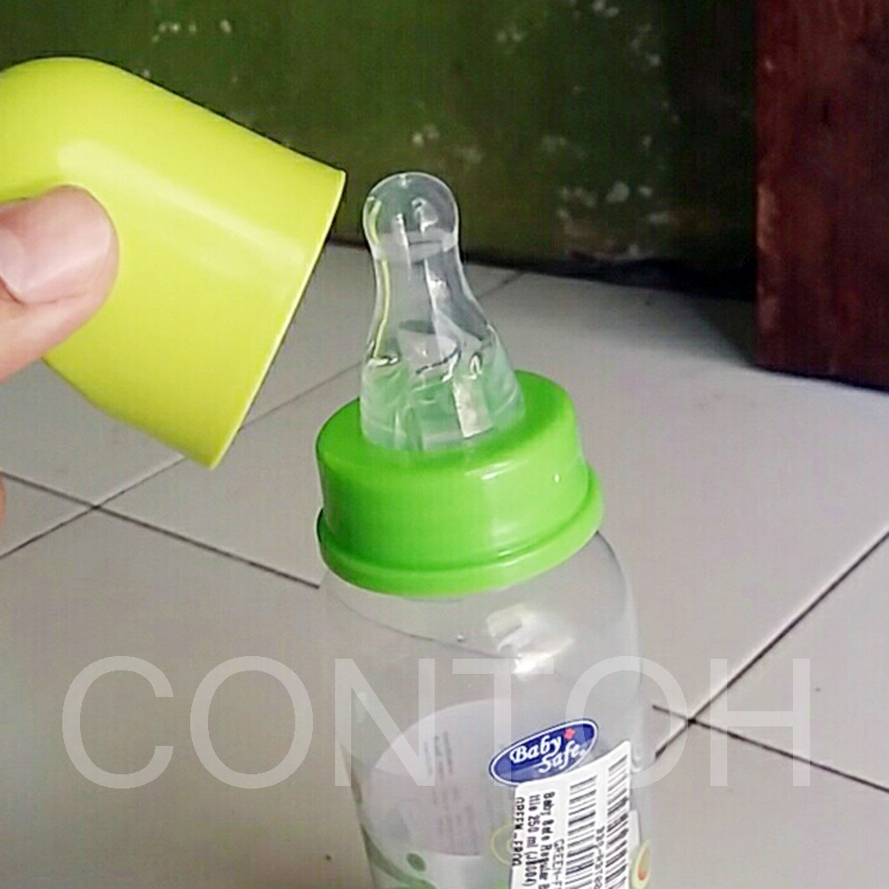 BABY SAFE Reguler Bottle Baby JS003 125 ml / JS004 250 ml BPA Free Botol Susu Bayi Karakter