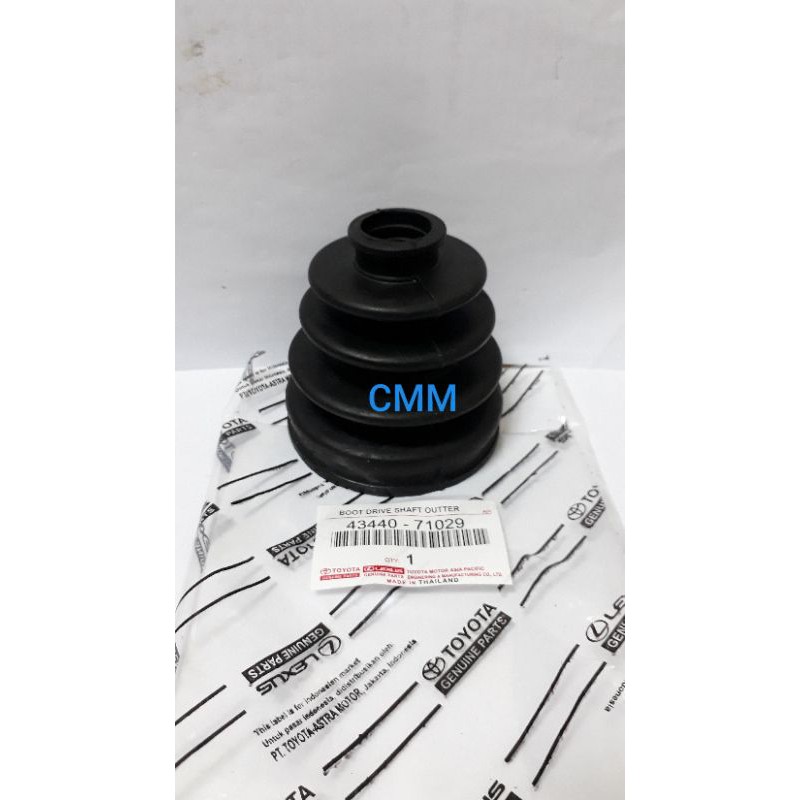 karet cv joint luar boot drive shaft outer toyota soluna great/ twin cam