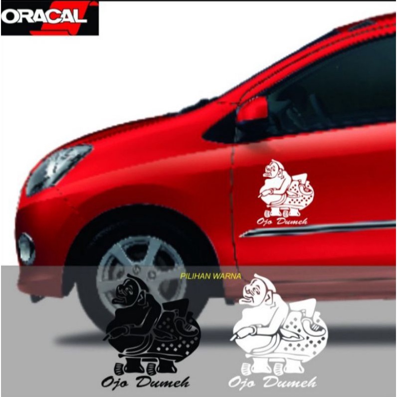 STIKER CUTTING STICKER WAYANG SEMAR OJO DUMEH