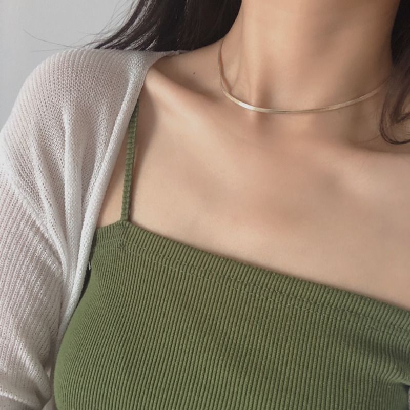 KALUNG TITANIUM CHOKER GEPENG