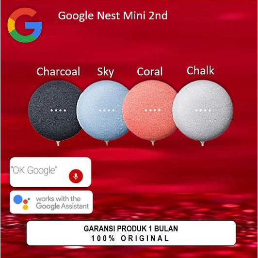 Google Nest Mini 2 / 2nd Generation