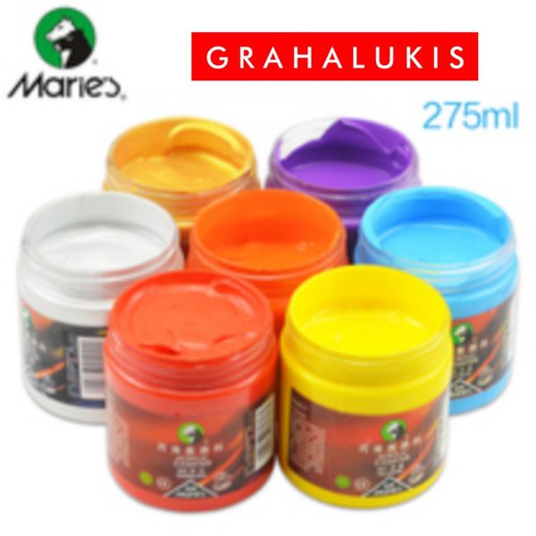 

Promo Spesial Maries Acrylic Paint 275ml Cat Maries Akrilik 275ml Terbatas