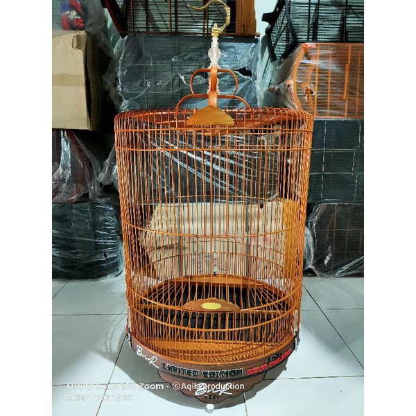 Kandang Murai BnR Limited Edition Timbul 2021 Coklat