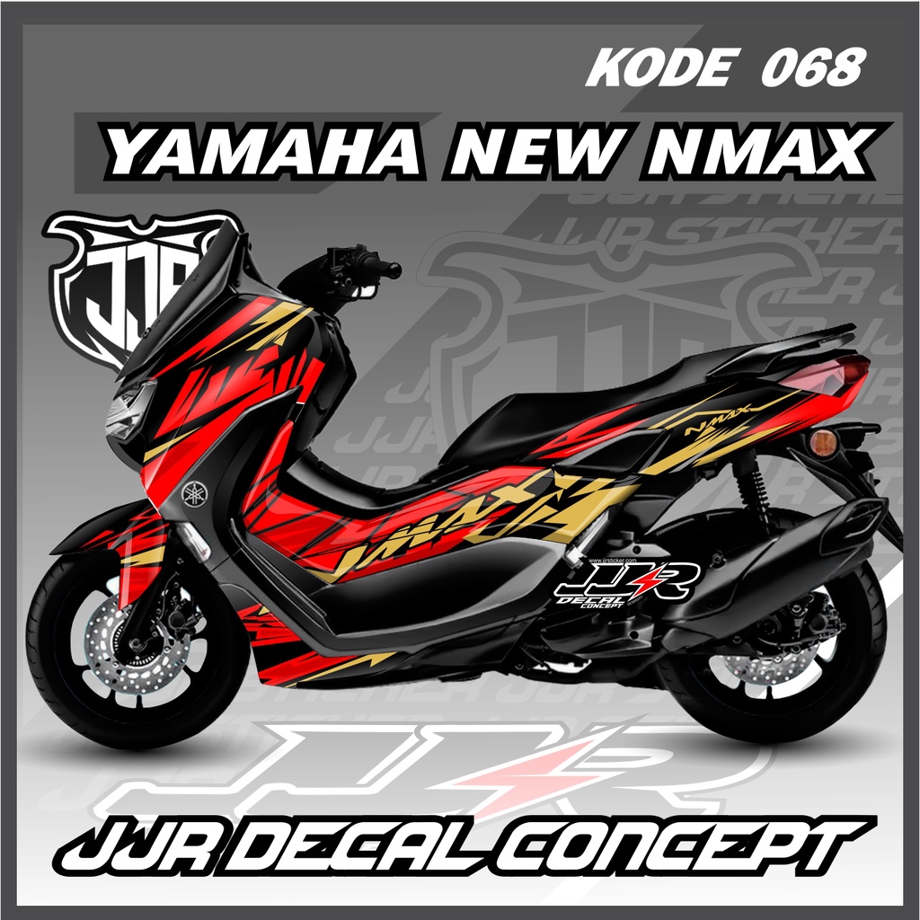DECAL STIKER FULL BODY NMAX NEW 2020-2024 DECAL FULL BODY YAMAHA NEW NMAX KEREN KODE 068