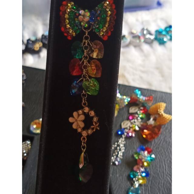 Bros swarovski austria rainbow