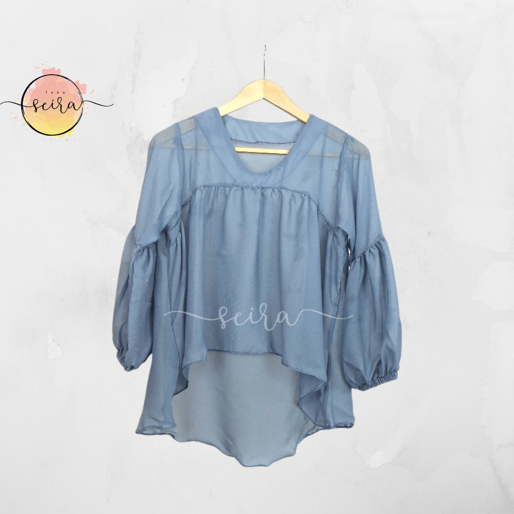 [BISA COD] Blouse Outer Dealova / Atasan Wanita Dealova