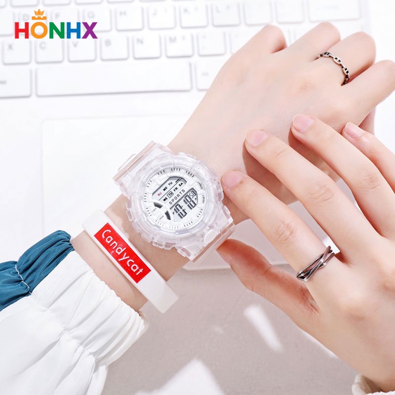 HONHX 692 Jam Tangan Remaja Digital Rubber WK-SBY