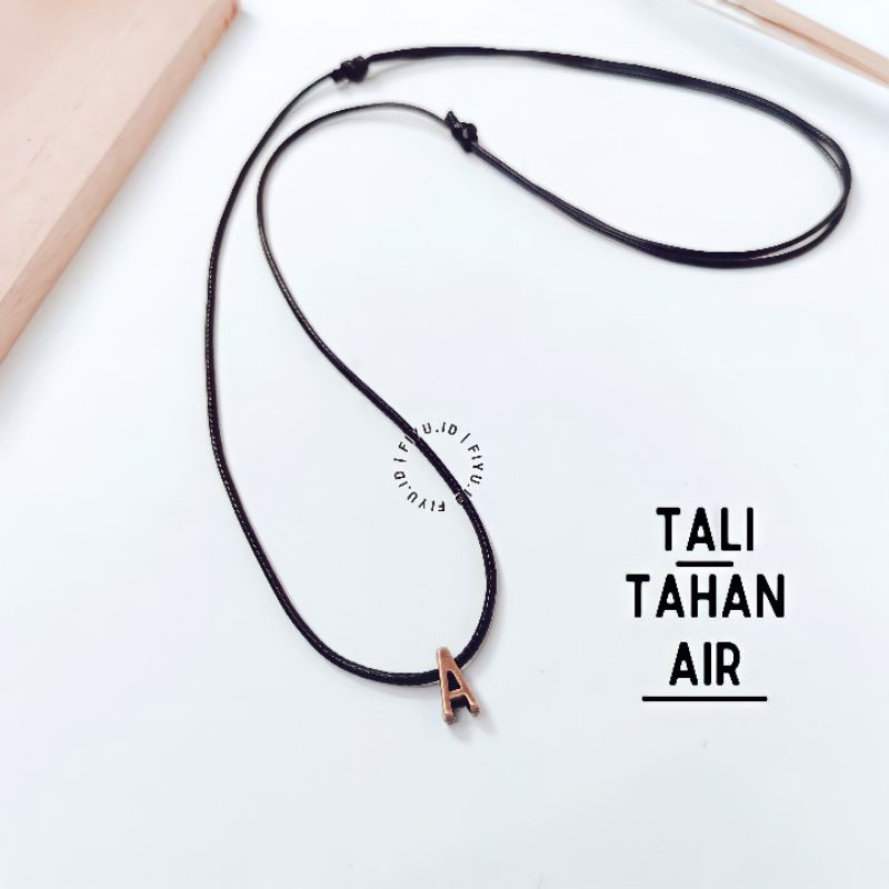 KALUNG INISIAL HURUF BRONZE / KALUNG TALI TAHAN AIR