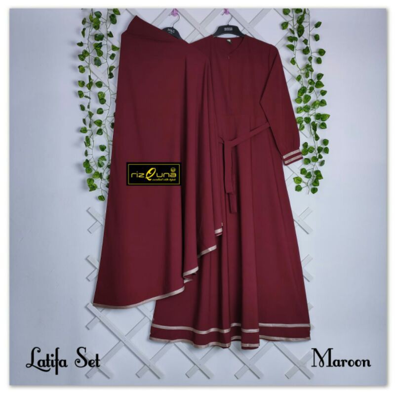 Gamis Latifa Rizquna Gamis size XL