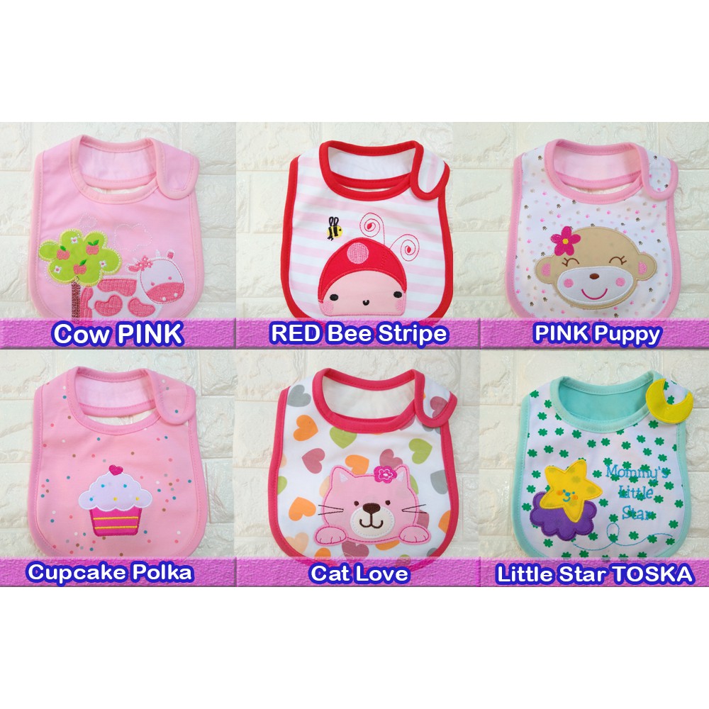 BOY GIRL Slabber Celemek Makan Bayi Sluber bib bibs slaber