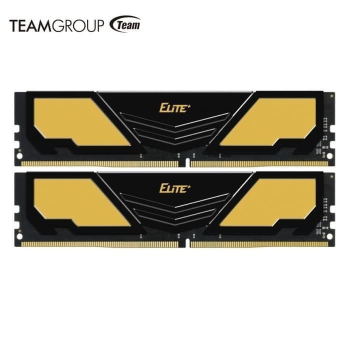 Memory TEAM Elite Plus 64GB (2X32GB) DDR4 3200Mhz (Resmi,Grs Lifetime)