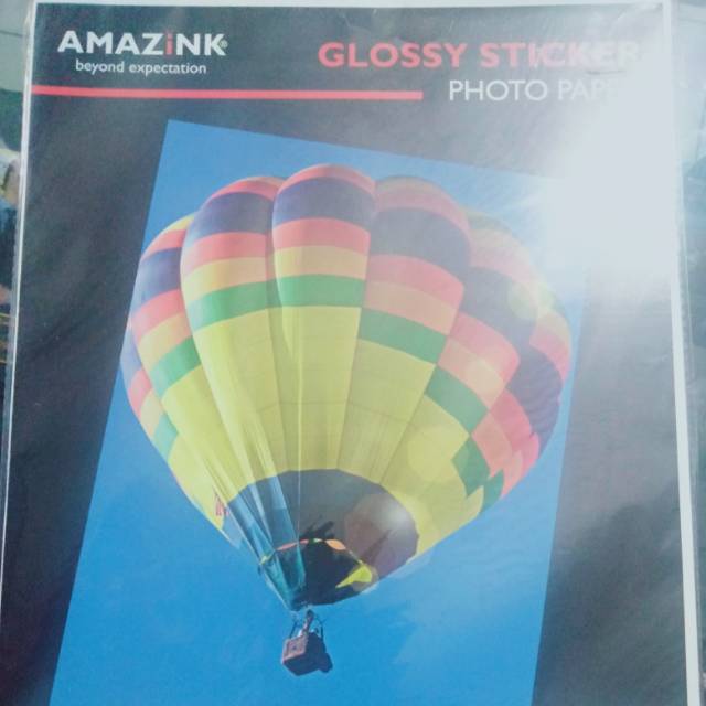 

Kertas Sticker Glossy Dari Amazink