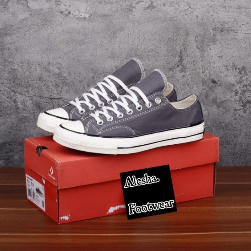 Sepatu Converse 70s Ox Gray Premium / Converse 70s Abu Premium / Sepatu Converse 70S Low Abu Premium / Sepatu Converse Terlaris