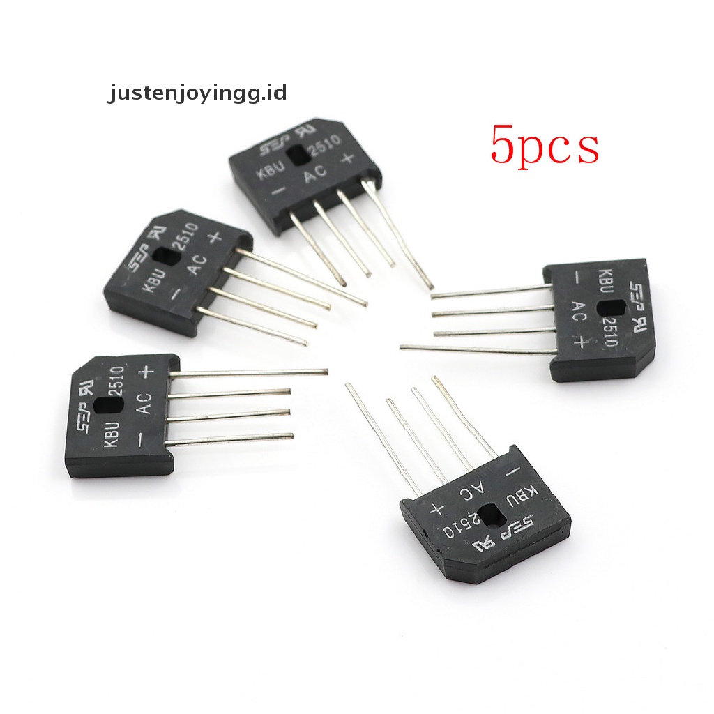 5pcs Dioda Bridge Rectifier 25A 1000V KBU2510