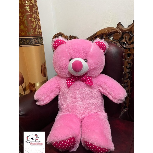 Boneka Besar Beruang Teddy Bear Jumbo 90 cm Bahan Import