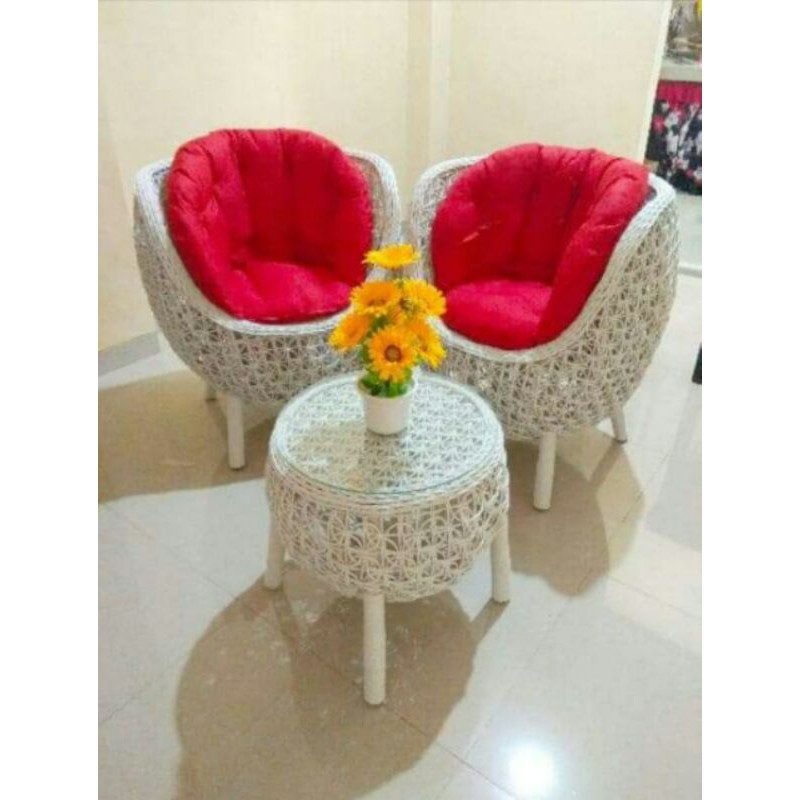 KURSI TERAS BREKELE ROTAN SINTETIS