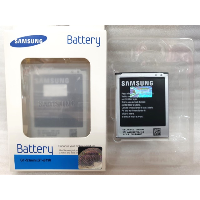 BATERAI/BATRE SAMSUNG GALAXY S3MINI/GT-i1890/I8160/ ACE2 ORIGINAL 100%