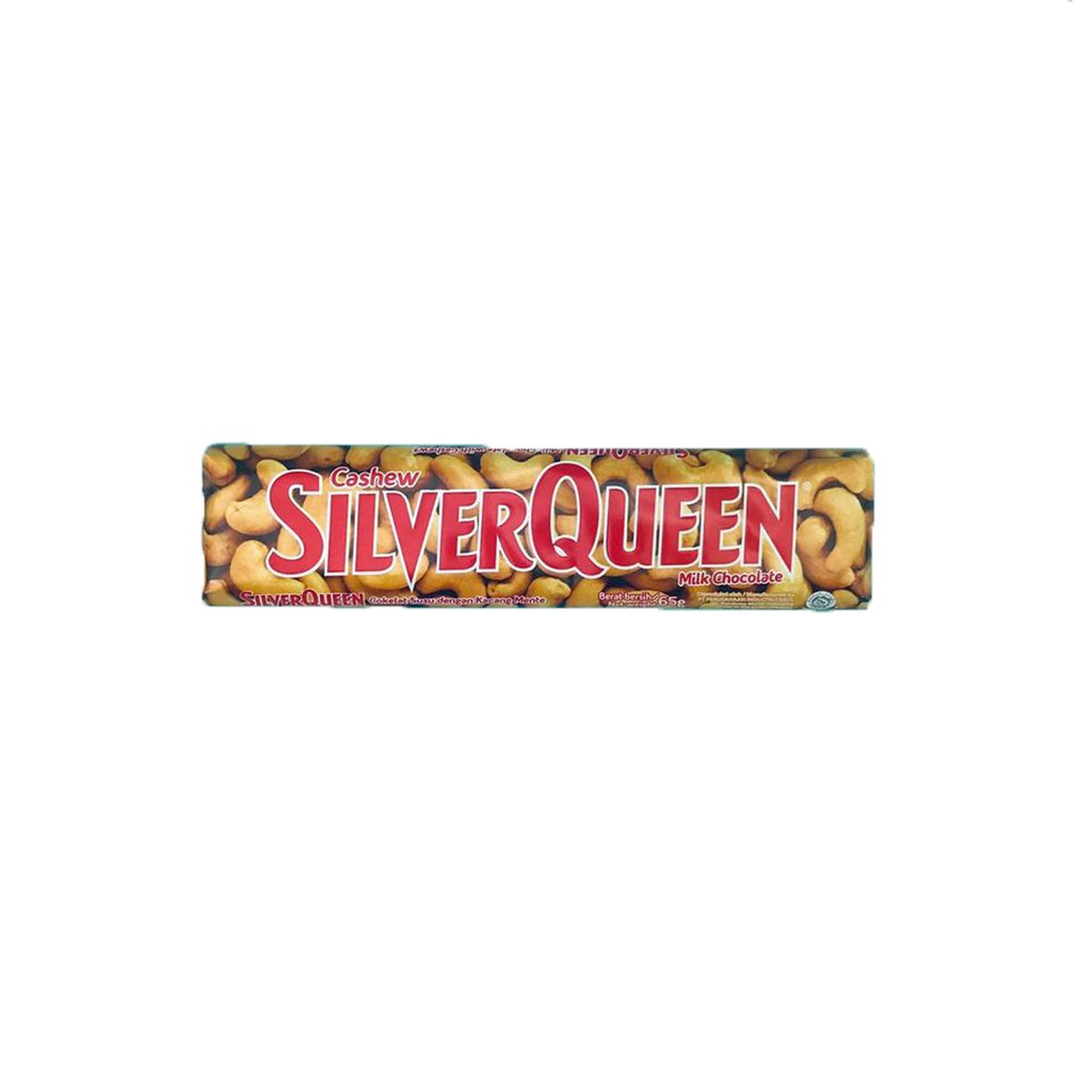 Silverqueen Cashew / Milk Chocolate / Cokelat / 65g