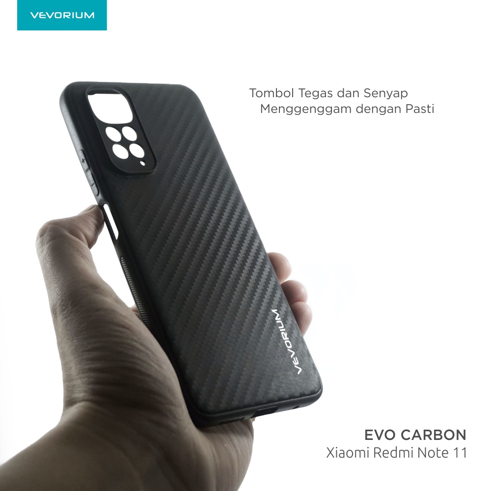 VEVORIUM EVO CARBON Xiaomi Redmi Note 11 PRO 5G 11 PRO 4G Note 11 4G Soft Case