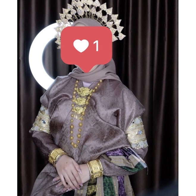 Baju Bodo Viscose Kristal Premium (Hanya Atasan) Khas “Bugis” Lengan Panjang.