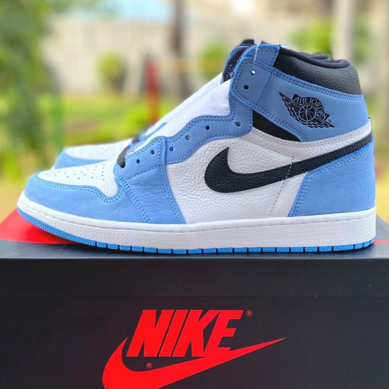 nike blue unc