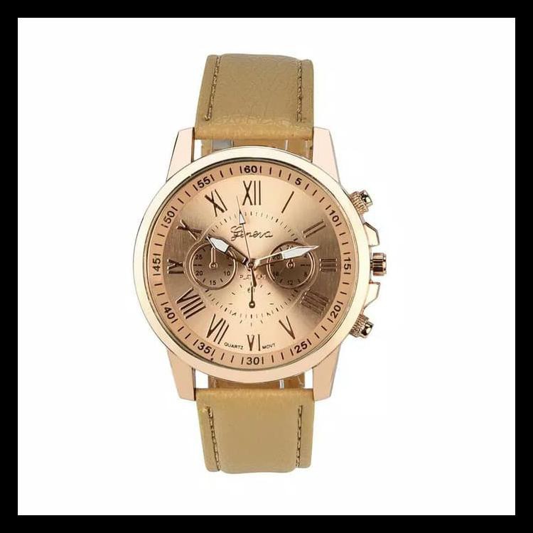 100% BERKUALITAS JAM TANGAN WANITA GENEVA ORIGINAL TERBARU 100% TERMURAH