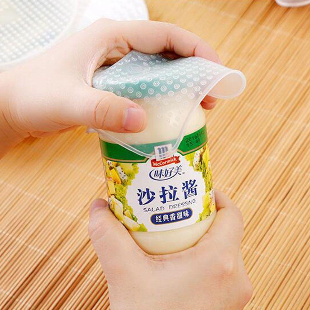 Suyo Tutup Wadah Makanan Bahan Silikon Elastis Bebas BPA Flexible Dapat Digunakan Kembali