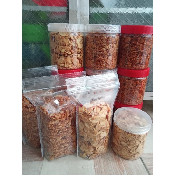 

Makanan ringan/bawang putih goreng original