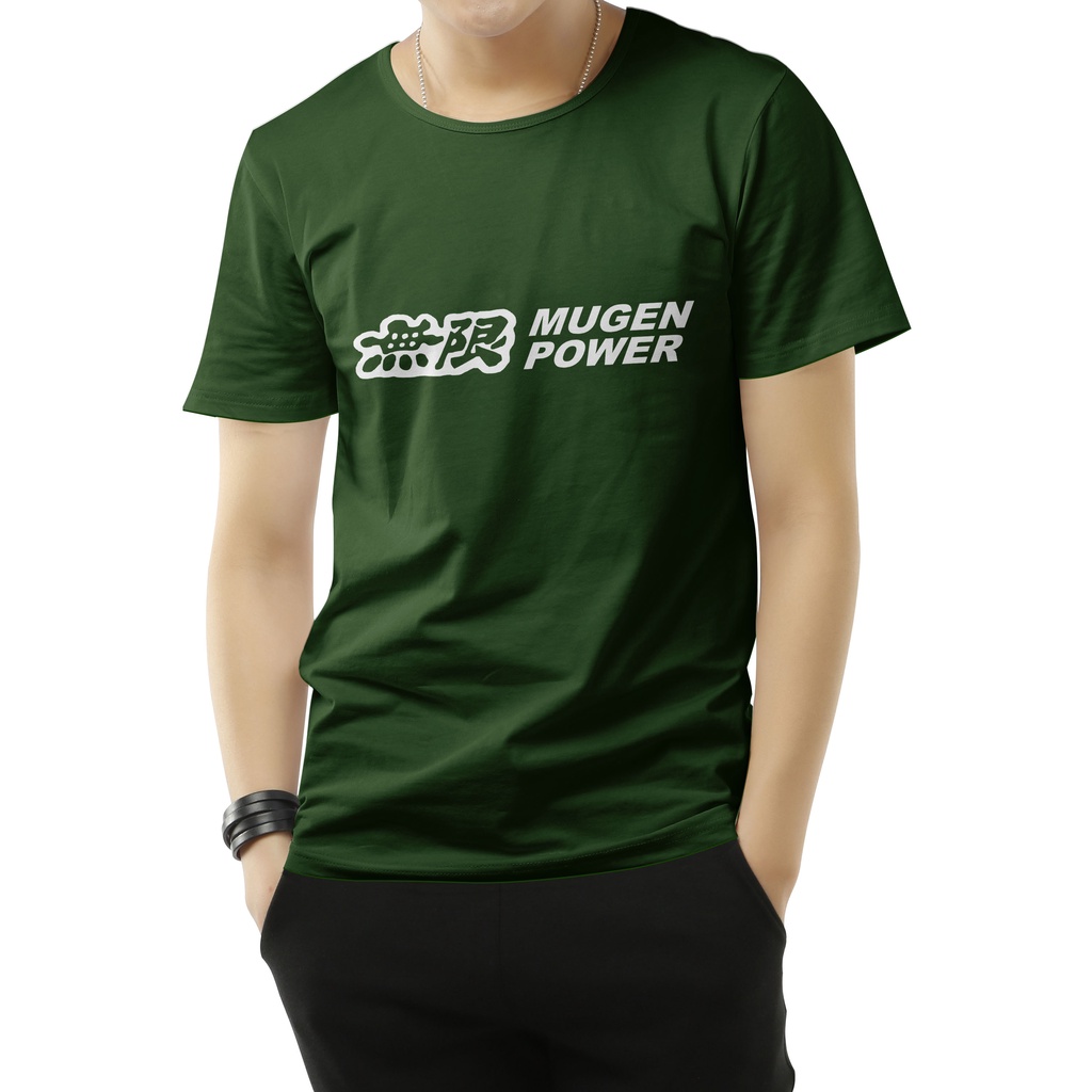 Kaos Pendek Pria Mugen Power Distro Bahan Katun 30S