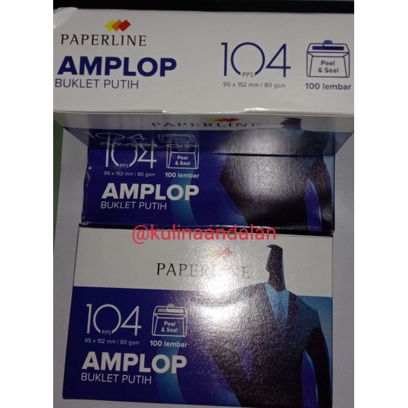 

amplop tanggung 104 paperline