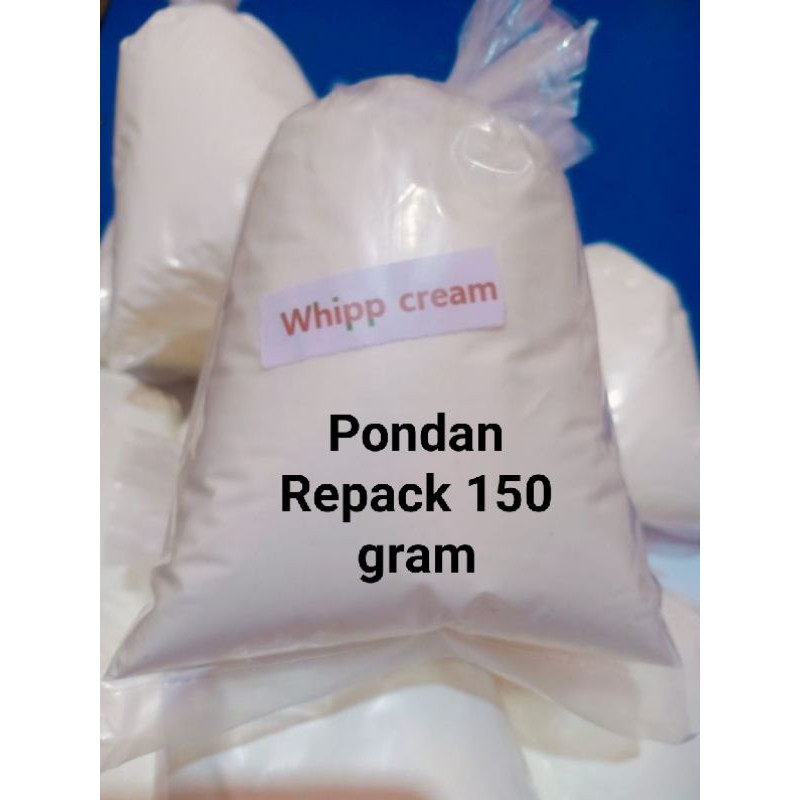 Pondan Whip Cream bubuk 150 gram