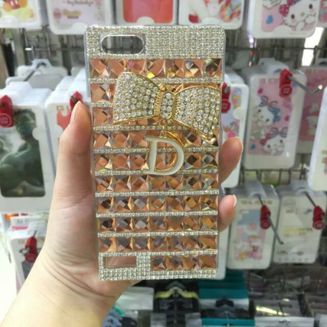 Case Gold Metalik Acc D Case Oppo F9 Samsung Ip