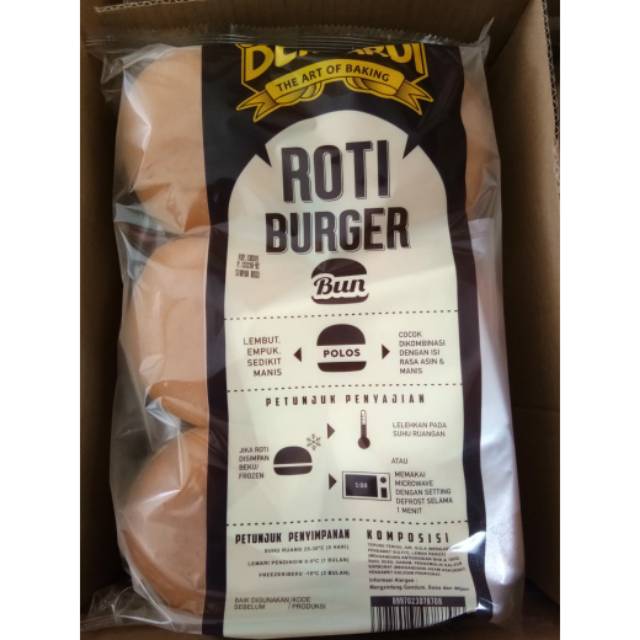 

Roti Burger Polos Bernardi