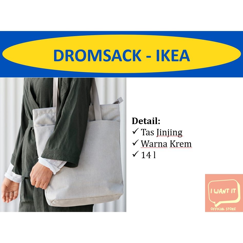 Tas Jinjing / Tas Laptop / Tas Kuliah / Tas Sekolah Dromsack / Tas Ransel / IKEA / Tas terlaris