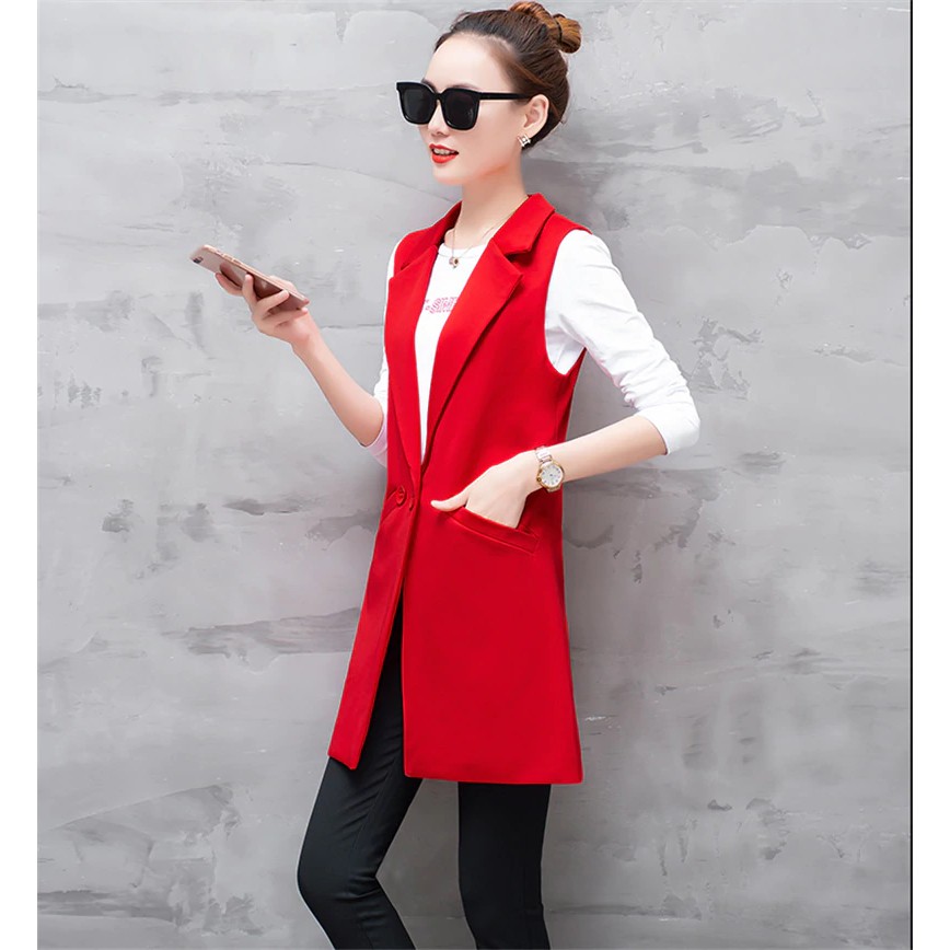 blazer vest women's