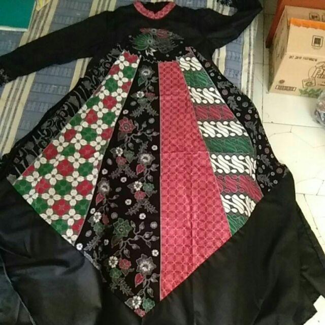 Batik Couple Gamis Kemeja Ori Ratoe Modern