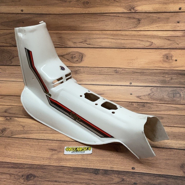 cover body bodi legshiel dek sayap tebeng tengah kecil honda astrea star warna putih good quality