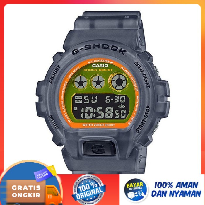 Jam Tangan Digital Casio G-Shock DW-6900LS-1 Original