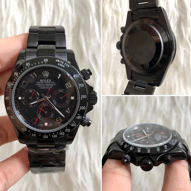 JAM TANGAN COWOK ROLEX DAYTONA WINNER MATIC JAPAN SUPER GRADE PREMIUM DIAMETER 40MM