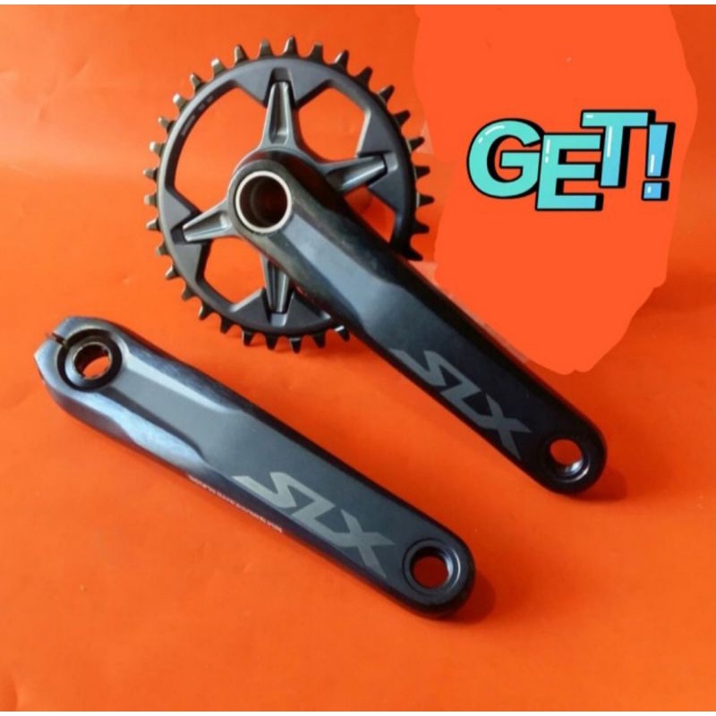 Crank Shimano SLX M7100 Single 34T Tanpa BB