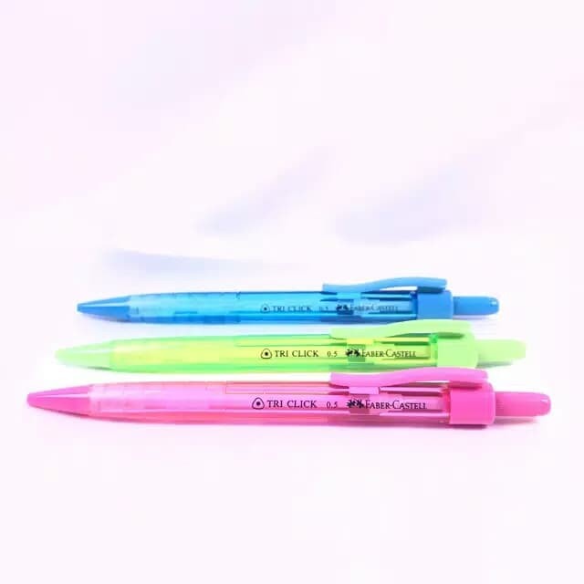 

Cuci Gudang Pensil Mekanik Tri Click Faber Castell 0.5 Mm Sale!!!