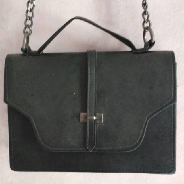 Tas wanita hitam second/bekas