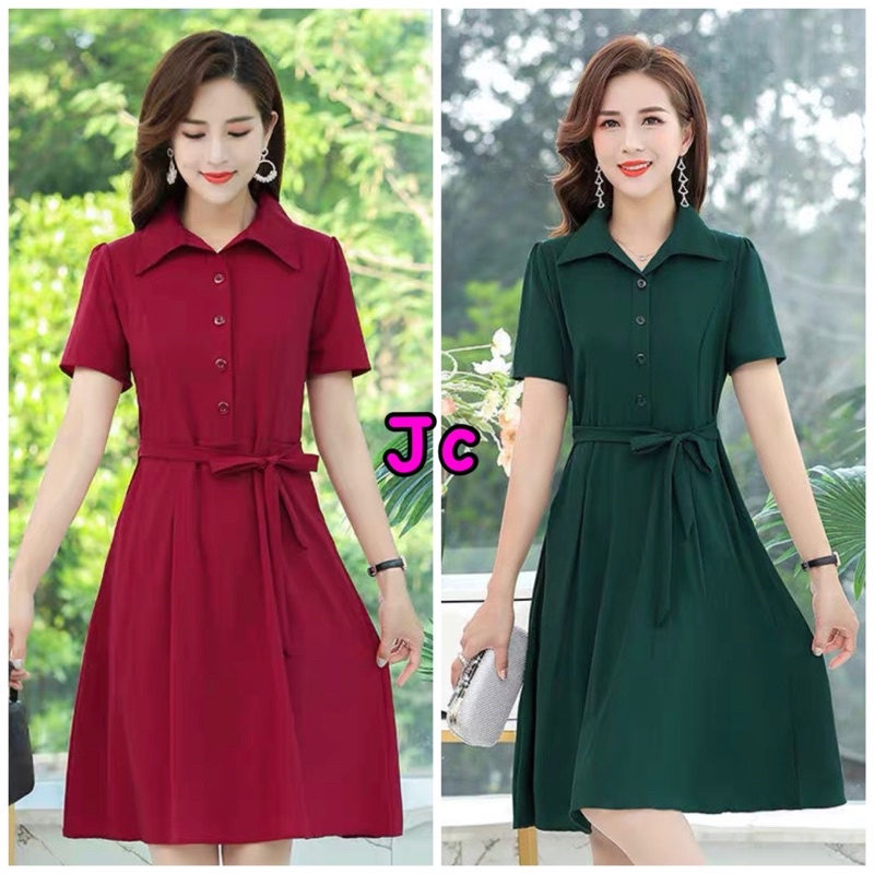 JC- Dress Fuji / Dress Wanita terbaru / Dress Natal / Dress Sincia / Dress pesta