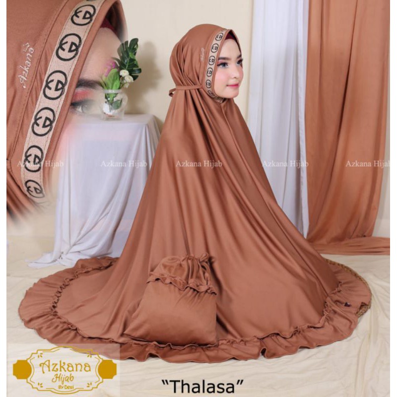 TERJANGKAU Mukena Thalasa Ori Azkana Terbaru Berkualitas