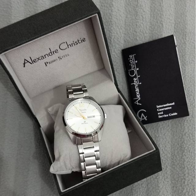 Preloved bekas jam tangan pria Alexander christie